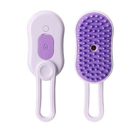 Brosse vapeur pour chat, brosse vapeur pour chien 3 en 1, brosse électrique à spray pour poils de chat, peigne de toilettage pour animaux, peignes pour l'épilation, produits pour animaux
